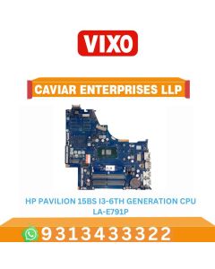 VIXO HP 15BS-526UR LA-791P LA-E801P I3 6TH LAPTOP MOTHERBOARD LAPTOP