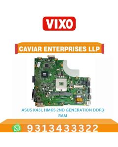 VIXO ASUS K43L HM65 2ND GENERATION DDR3 RAM LAPTOP MOTHERBOARD