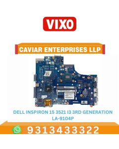 VIXO DELL INSPIRON 15 3521 I3-3RD GENERATION CPU LA-9104P LAPTOP MOTHERBOARD