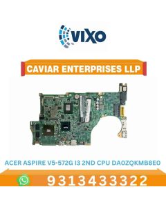 VIXO ACER ASPIRE V5-572G I3 2ND GENERATION CPU DA0ZQKMB8E0 LAPTOP MOTHERBOARD