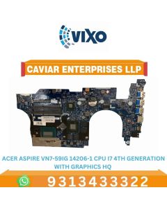 VIXO ACER ASPIRE VN7-59IG 14206-1 CPU I7 4TH GENERATION WITH GRAPHICS HQ LAPTOP MOTHERBOARD