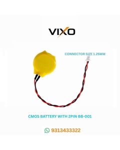 VIXO CMOS BATTERY WITH 2PIN (BB-001) JST YELLOW Minimum Order 10pcs