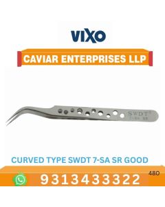 VIXO CURVED Type SWDT 7-SA SR Good Quality Tweezer HRC40