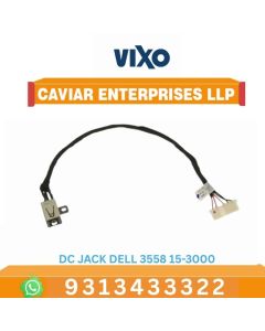 VIXO DC JACK DELL 3558 15-3000 15-3551 I-3551 15-3552  I-3552 15-3559  I-3559  14-I3452 
