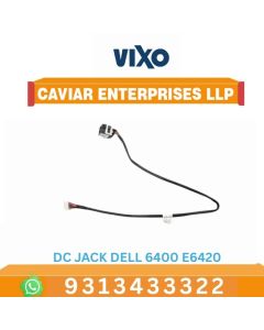 VIXO DC JACK DELL E6400 E6420 E6410  E6500  E6510  E6520  3400  E5420 E5520 M2400 