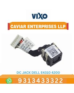 VIXO DC JACK DELL E4310 E4200 E4300 E4310 E6420 DC30100530L DC301004A