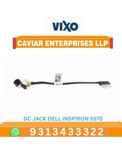 VIXO DC JACK DELL INSPIRON 5570 15-5000 5570 5575 17-5000 5770 5775 DC in Cable 02K7X2 DC301011B00
