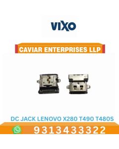 VIXO DC JACK LENOVO X280 T490 T480S TYPE C