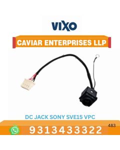 VIXO DC JACK SONY SVE15 VPC ,VPC-EH VPCEH, E15  SVE14  SVE15  SVE15 1J11L  SVE1 51J13L  SVE151 J17L  VPC-EJ