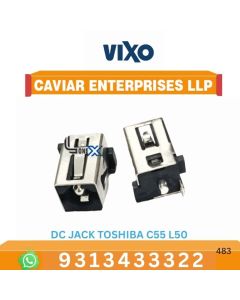 VIXO DC JACK TOSHIBA  C55  L50  S55 WITHOUT WIRE