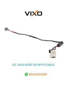 VIXO DC JACK ACER C710 C710-2833 C710-2605 C710 DC30100LJ00 WITH CABLE