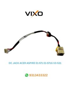 VIXO DC POWER JACK ACER ASPIRE E1-571 E1-571G V3-531 V3-531G V3-551 V3-551G  V3-571 V3-571G M5-581 M5-581T P253 P253-E P253-M  P253-MG TMP253