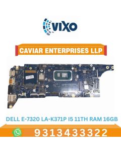 VIXO DELL E-7320 LA-K371P I5 11TH RAM 16GB LAPTOP MOTHERBOARD