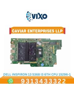 VIXO DELL INSPIRON 13 5368 I3 6TH CPU 15296-1 LAPTOP MOTHERBOARD