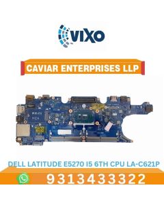 VIXO DELL LATITUDE E5270 I5 6TH CPU LA-C621P LAPTOP MOTHERBOARD