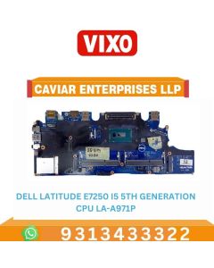 VIXO DELL LATITUDE E7250 I5-5TH GENERATION CPU LA-A971P LAPTOP MOTHERBOARD