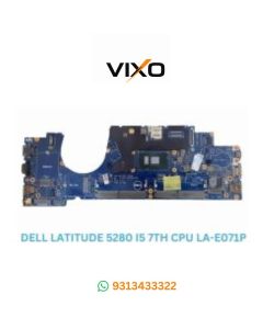 VIXO DELL LATITUDE 5280 I5 7TH CPU LA-E071P LAPTOP MOTHERBOARD