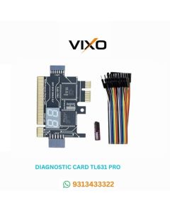 VIXO TL631 Pro Motherboard Analyzer Diagnostic Card PCI Mini PCI-E LPC Motherboard Tester Debug Cards for Laptop Desktop