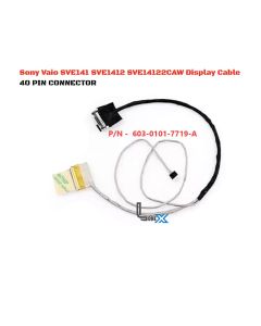 Sony Vaio SVE141 SVE1412 SVE14122CAW SVE141J11V  V170 7997 Laptop LED LCD Display Cable P/N- 603-0101-7719-A
