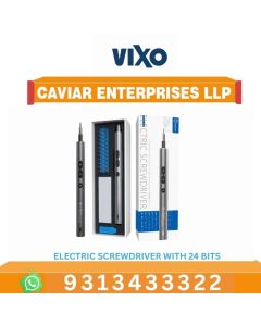 VIXO Electric Screwdriver 28 In 1 Mini Power Precision Screwdriver Set With 24 Bits, C Type USB Rechargeable