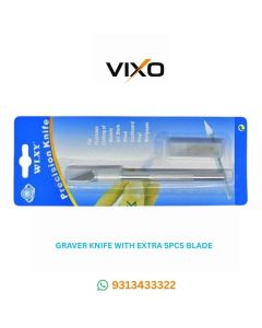 VIXO Graver Knife With Extra 5 pcs blade
