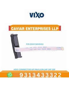 VIXO Hdd Cable Hp Pavilion 14-P 14P 14-F 14F 15-P 15P 15-F 15F 17-P 17P 17-F 17F 15-K, 15K, 17-K, 17K DD0Y34HD011, DD0Y34HD021, DD0Y34HD001 SATA Hard Drive Connector