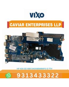 VIXO HP 430 G5 X8B DA0X8BMB6F0 I3 7TH L22312-601 LAPTOP MOTHERBOARD