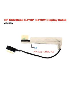HP EliteBook 8470P  8470W Laptop led lcd Display Cable P/N-6017B0343701
