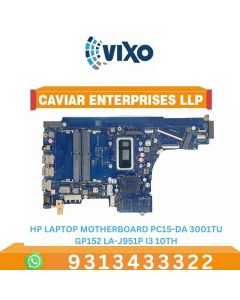 VIXO HP LAPTOP MOTHERBOARD PC15-DA 3001TU GP152 LA-J951P I3 10TH