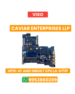 VIXO HP 15-ba016ur La-d711p Rev 1.0 LA D711P AMD CPU Laptop Motherboard