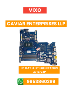 VIXO HP15-AY 250 G5 LA-D704P LA D704P I3 6TH Laptop Motherboard  854934-001