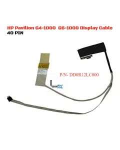 HP Pavilion G4-1000  G6-1000 Laptop LED LCD Display Cable 40PIN P/N- DD0R12LC000