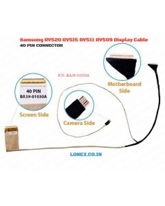 Samsung RV520 RV515 RV511 RV509 RV410 RV411 Laptop LED LCD Display Cable P/N- BA39-01030A