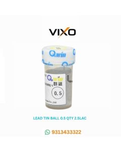 VIXO LEAD TIN BALL 0.5 QTY 2.5 LAC