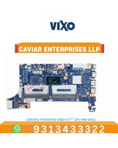 VIXO LENOVO THINKPAD E480 I3 7TH CPU NM-B421 LAPTOP MOTHERBOARD