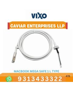 VIXO MACBOOK MEGA-SAFE1 L-Type Power Adapter DC Cable cord fits MacBook AIR RAETEINA 45W 65W 85W  L-Tip 45W 60W 85W