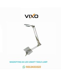 VIXO 5X Table Magnifier Lens with 64 LED light 14watt  ( table lamp magnifier)