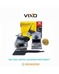 VIXO OSS T12-D+ Digital Professional Iron Soldering Station 75watt
