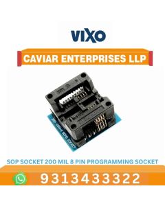 VIXO SOP SOCKET 200 Mil 8 Pin Programming Socket