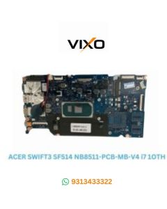 VIXO ACER SWIFT3 SF514 NB8511-PCB-MB-V4 i7 10TH GENERATION LAPTOP MOTHERBOARD