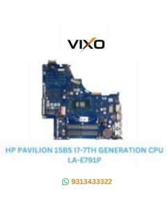 VIXO HP 15BS-526UR LA-791P LA-E801P I7 7TH LAPTOP MOTHERBOARD