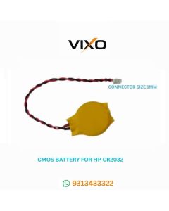 VIXO CMOS BATTERY FOR HP 840 G3 CR2032 (CONNECTOR SIZE 1mm)