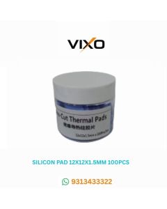 VIXO SILICON PAD 12X12X1.5mm 100Pcs