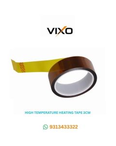 VIXO High Temperature Heat Resistant Tape 3CM Kapten Heating TAPE