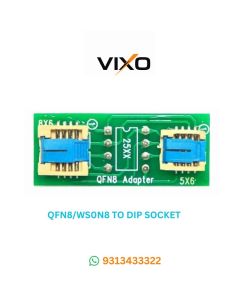 VIXO QFN8/WSON8/MLF8/MLP8/DFN8 To DIP8  Socket/Adapter For Both 8*6MM And 5*6MM ic chip programming socket