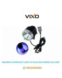 VIXO USB MINI ULTRAVIOLET LIGHT Lamp UV Glue Ink Curing LED Lamp for Mobile Phone Repair , High Power Solid Violet Lamp