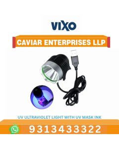 VIXO USB MINI ULTRAVIOLET LIGHT Lamp UV Glue Ink Curing LED Lamp for Mobile Phone Repair , High Power Solid Violet Lamp