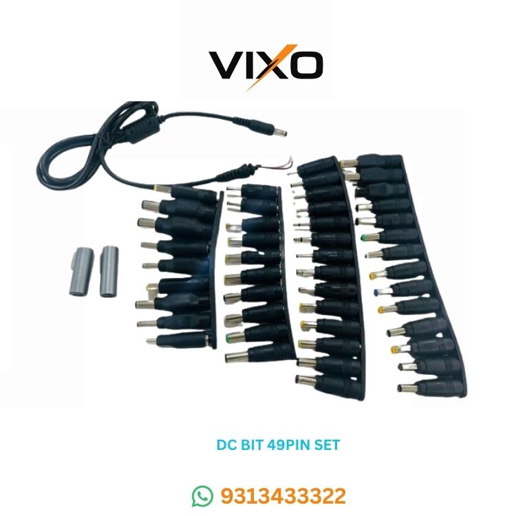 VIXO DC BIT 49 PIN SET WITH CABLE
