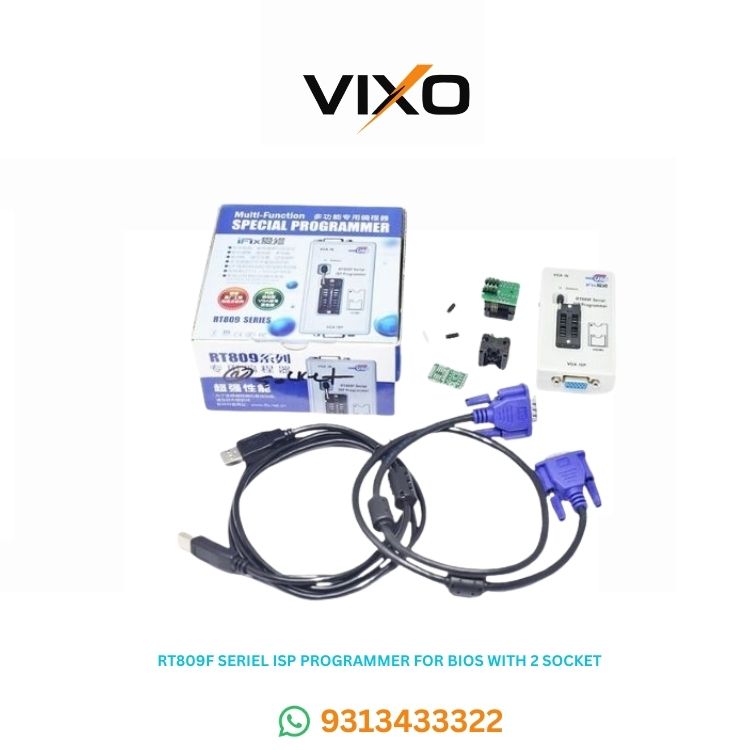VIXO RT809F Serial ISP Programmer for BIOS with 2 socket