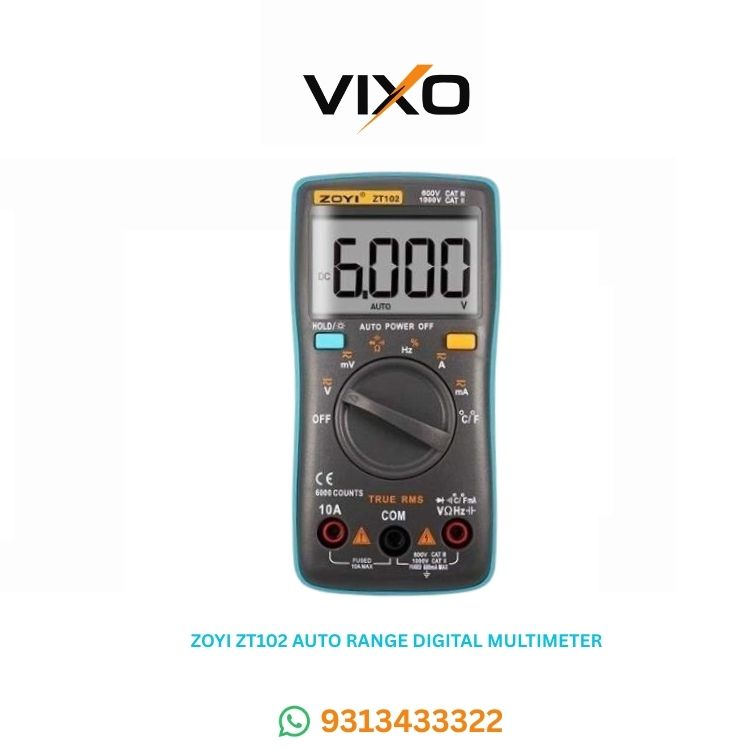 VIXO ZOYI ZT102 Auto Range Digital Multimeter